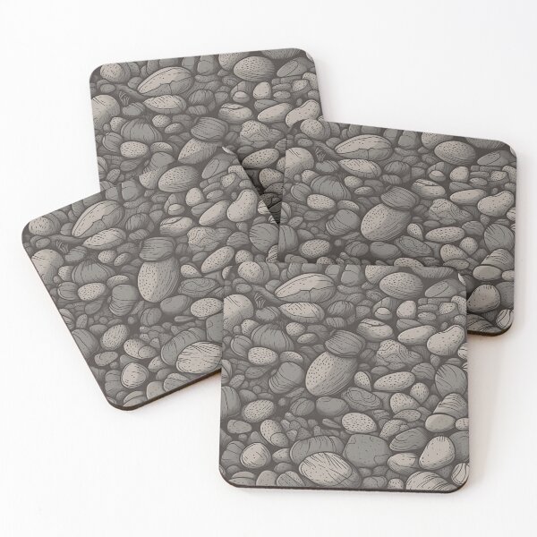Item preview, Gray vector rocks pattern. designed and sold by LJaco.