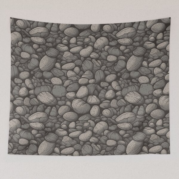 Item preview, Gray vector rocks pattern. designed and sold by LJaco.