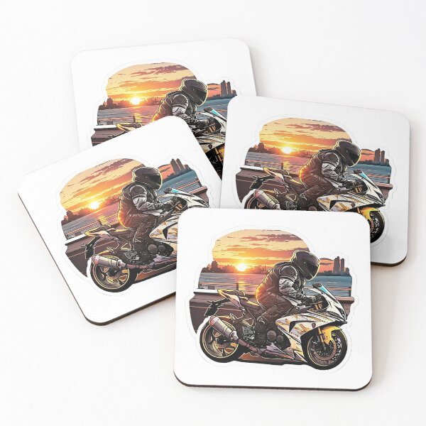Item preview, Yamaha Sport Motorcycle highway run with sunset designed and sold by YammsDesign.
