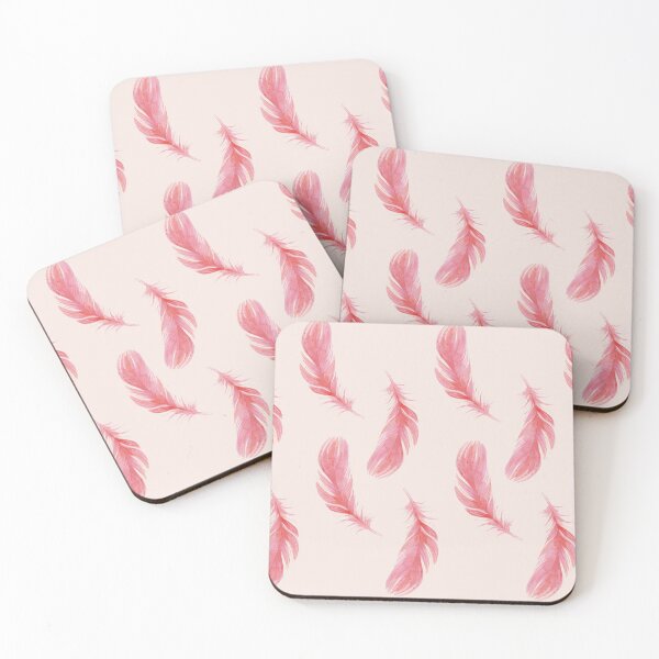 Item preview, Pink feather designed and sold by Cahlie Li.