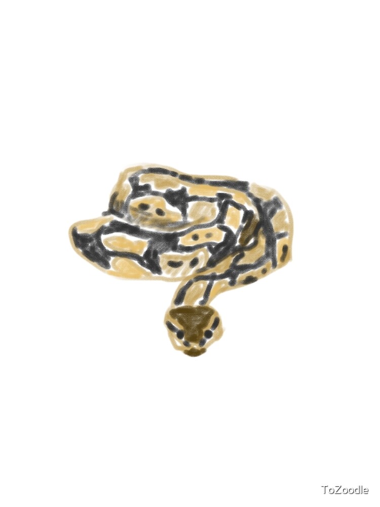 Thumbnail 3 of 3, Scarf, Burmese Python designed and sold by ToZoodle.