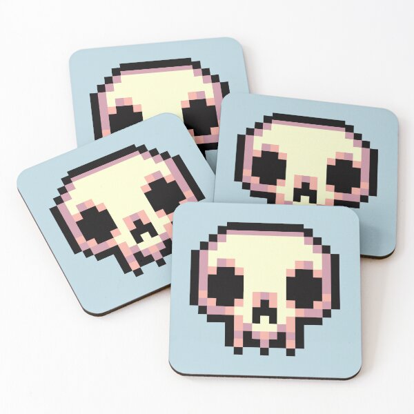 Item preview, Pixel Skull designed and sold by Yael Weiss.