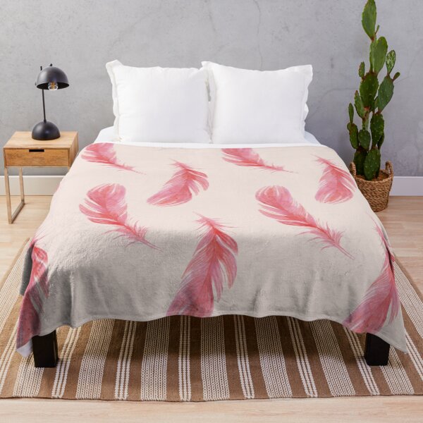 Item preview, Pink feather designed and sold by Cahlie Li.