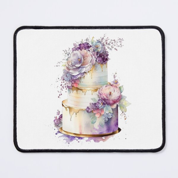 Item preview, Floral Luxury Wedding Cake designed and sold by DreamiDreams.