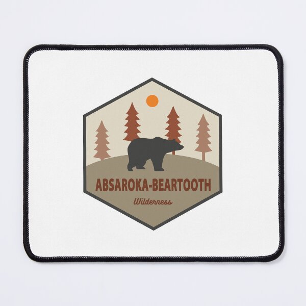 Item preview, Absaroka - Beartooth Wilderness Montana Wyoming Bear designed and sold by Esskay Designs.