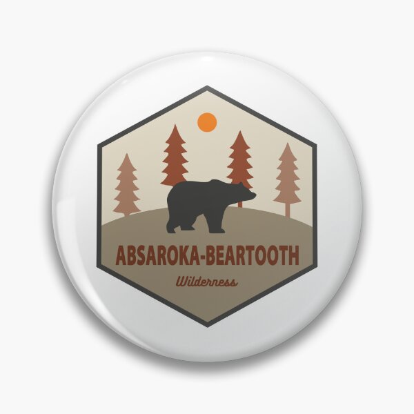 Item preview, Absaroka - Beartooth Wilderness Montana Wyoming Bear designed and sold by Esskay Designs.