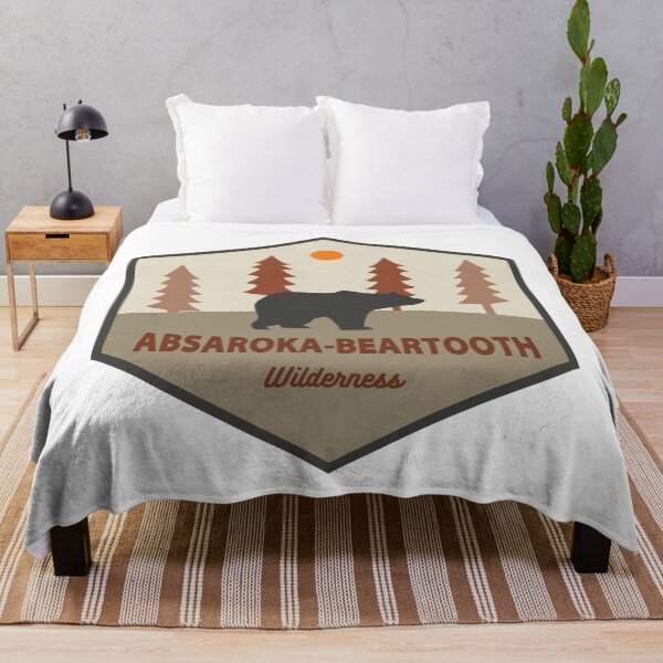 Item preview, Absaroka - Beartooth Wilderness Montana Wyoming Bear designed and sold by Esskay Designs.