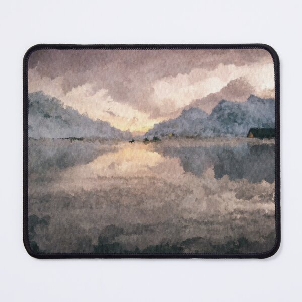 Item preview, Snow mountain sunset designed and sold by Paint Dream  Style.