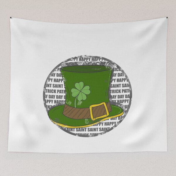 Item preview, Happy Saint Patrick day - green hat retro designed and sold by hemp3x.