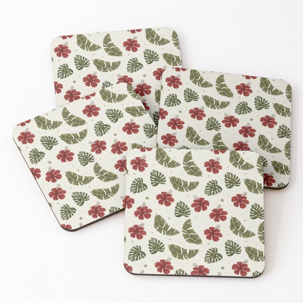 Artikelvorschau, Tropical Flowers Pattern 1 entworfen und verkauft von SimpleWorksSK.