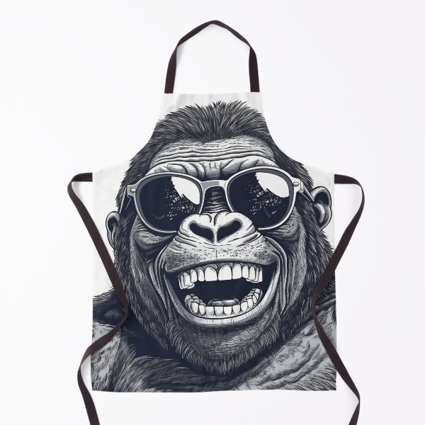 Item preview,  Gorilla wearing sunglasses designed and sold by TilesHQ.