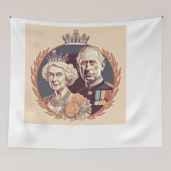 Item preview, King Charles and Queen Camilla Coronation designed and sold by Igor Zeiger.