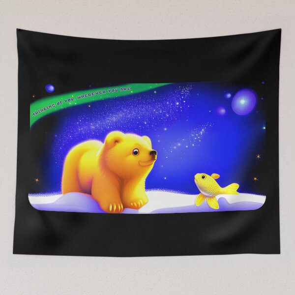 Item preview, Goldfish And Polar Bear designed and sold by Stan The Goldfish.