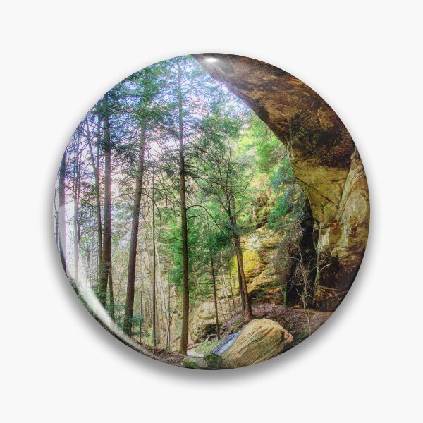 Artikelvorschau, Aschehöhle im Hocking Hills State Park entworfen und verkauft von Kathy Weaver.