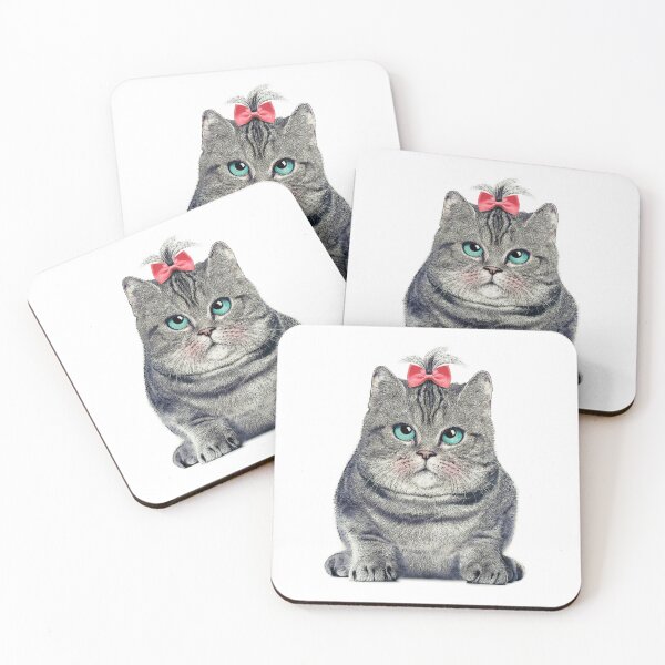 Item preview, cute cat designed and sold by Ganasia.