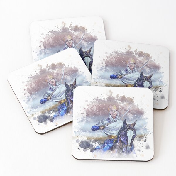 Item preview, Female Sikh Warrior - Mai Bhago Watercolour designed and sold by ImmortalDaggers.