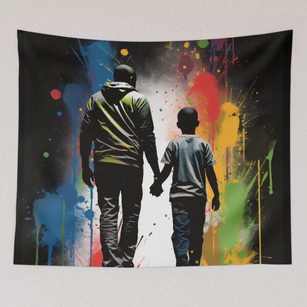 Item preview, Father and Son designed and sold by MidJourneymen.