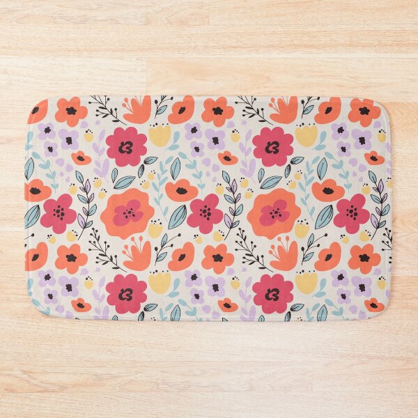 Item preview, Fantasy Flowers Pattern 2 designed and sold by SimpleWorksSK.
