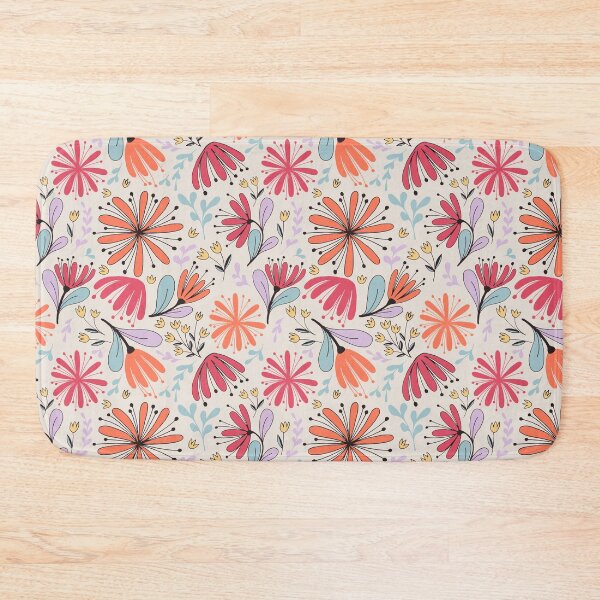 Item preview, Fantasy Flowers Pattern 3 designed and sold by SimpleWorksSK.