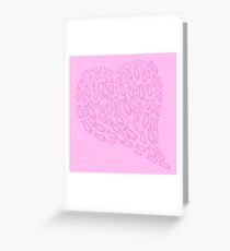 Heart Shoal Greeting Card