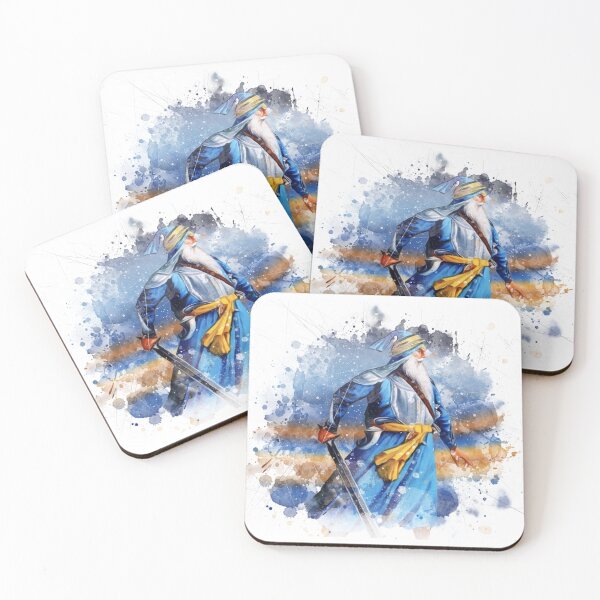 Item preview, Baba Deep Singh Watercolour designed and sold by ImmortalDaggers.