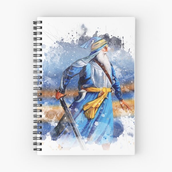 Item preview, Baba Deep Singh Watercolour designed and sold by ImmortalDaggers.
