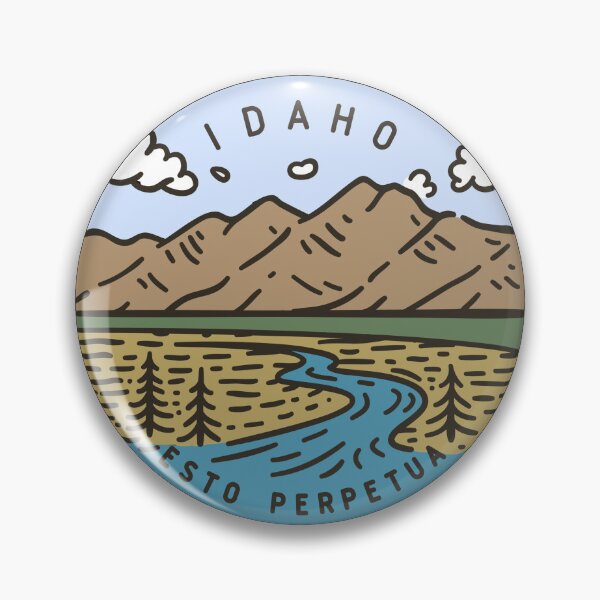 Artikelvorschau, Idaho Esto Perpetua entworfen und verkauft von VintageRealm.