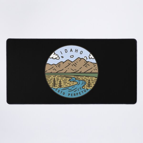 Item preview, Idaho Esto Perpetua  designed and sold by VintageRealm.