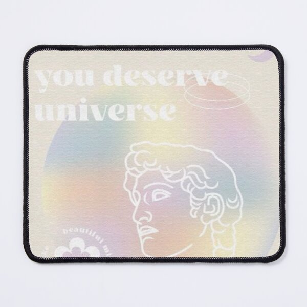 Item preview, you deserve universe simple light quote aura manifestation  designed and sold by Anavrisss.