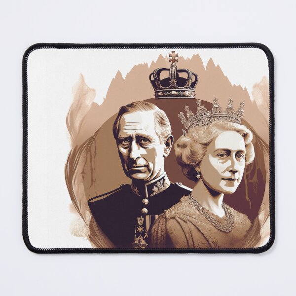 Item preview, King Charles and Queen Camilla Coronation designed and sold by Igor Zeiger.