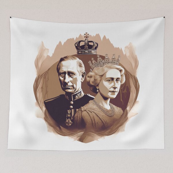 Item preview, King Charles and Queen Camilla Coronation designed and sold by Igor Zeiger.