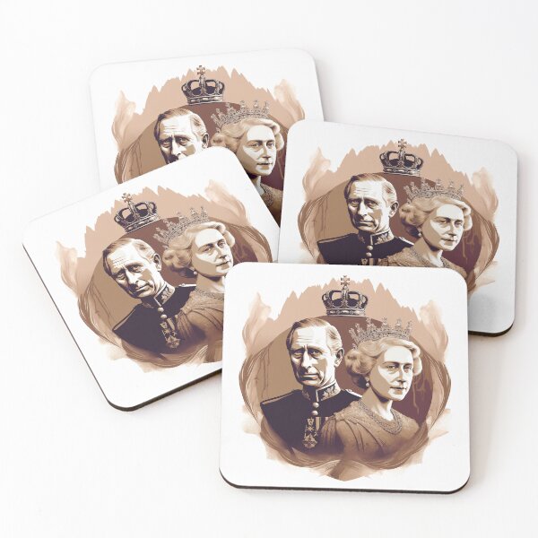Item preview, King Charles and Queen Camilla Coronation designed and sold by Igor Zeiger.