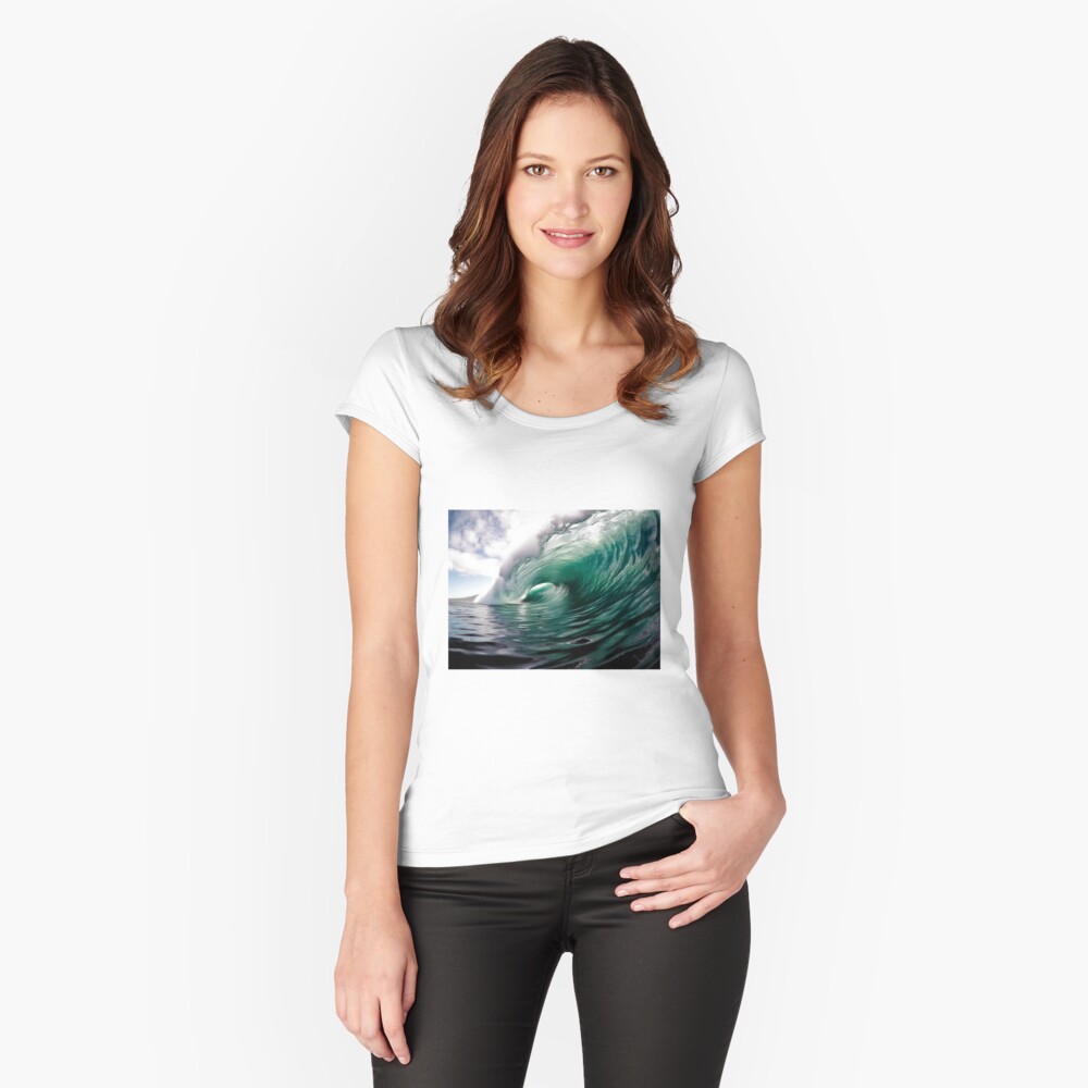 Item preview, Fitted Scoop T-Shirt designed and sold by paulmp.
