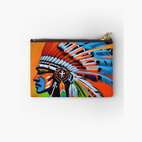 Item preview, Colorful Native American Indian Chief  designed and sold by PC-artist.