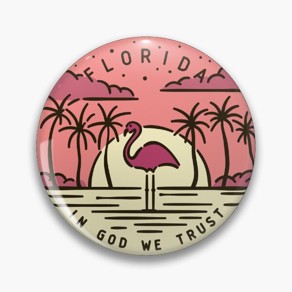 Item preview, Florida in God we trust  designed and sold by VintageRealm.