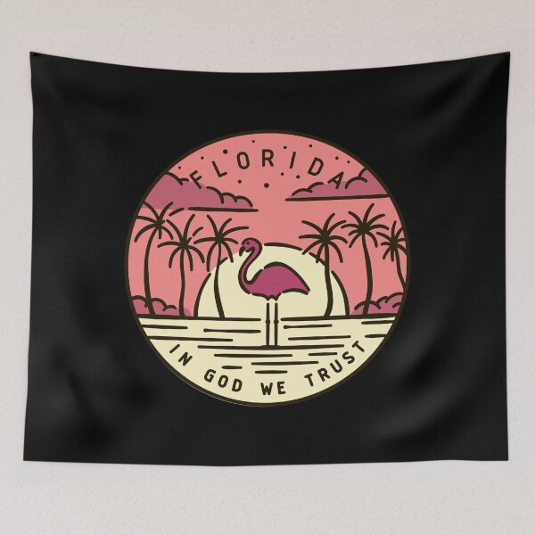 Item preview, Florida in God we trust  designed and sold by VintageRealm.