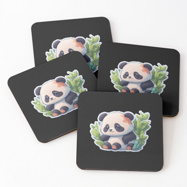 Item preview, Cute Digital Art Chibi Pandalorian Panda  designed and sold by ChibiArtline.