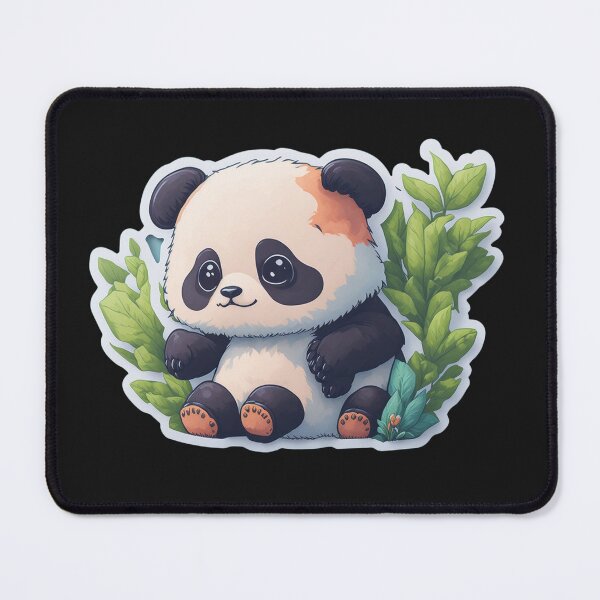 Item preview, Cute Digital Art Chibi Pandalorian Panda  designed and sold by ChibiArtline.