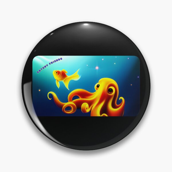 Item preview, Goldfish And Octopus designed and sold by Stan The Goldfish.