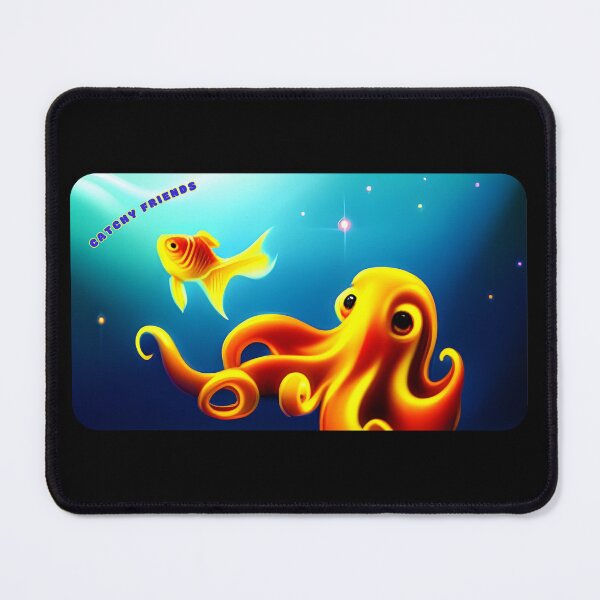 Item preview, Goldfish And Octopus designed and sold by Stan The Goldfish.