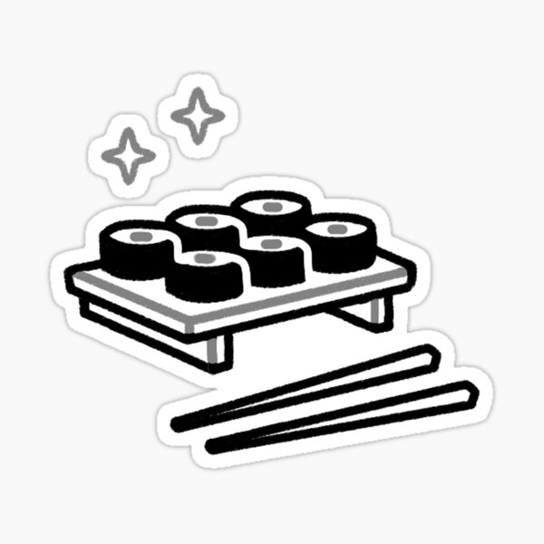 Sushi Board Sticker