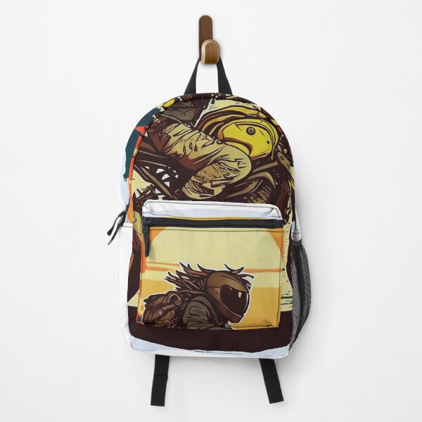Item preview, Motorcycle rider riding around sea and sunset designed and sold by YammsDesign.
