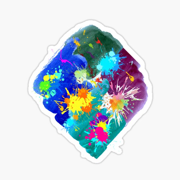 Item preview, SPLATTERED PAINT ABSTRACT designed and sold by kezmich.