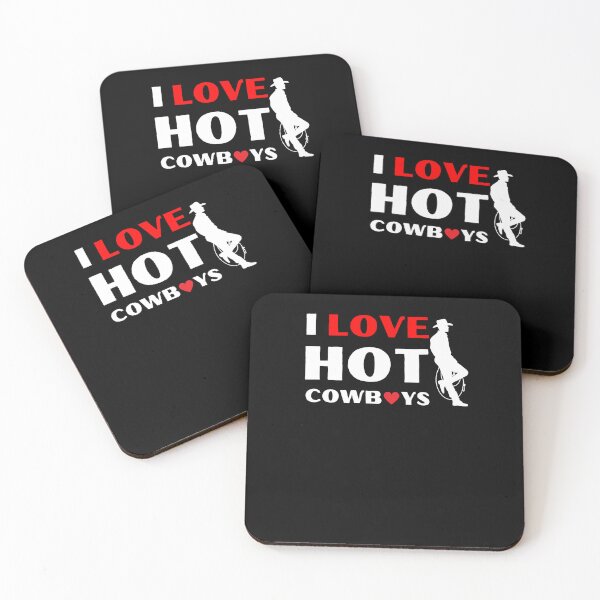 Item preview, I Love Hot Cowboys designed and sold by engraphica.