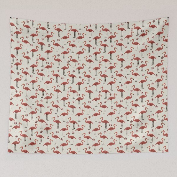 Item preview, Flamingo Tropical Pattern 1 designed and sold by SimpleWorksSK.