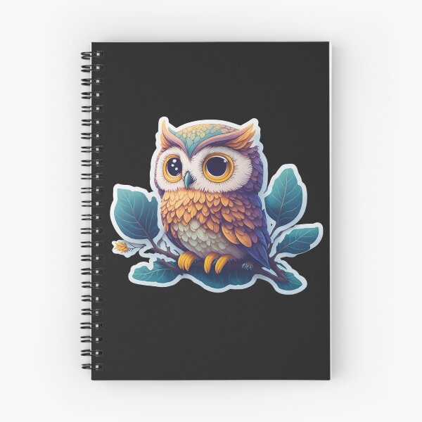Item preview, Cute Digital Art Chibi Owl designed and sold by ChibiArtline.