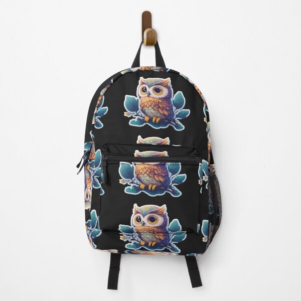 Item preview, Cute Digital Art Chibi Owl designed and sold by ChibiArtline.