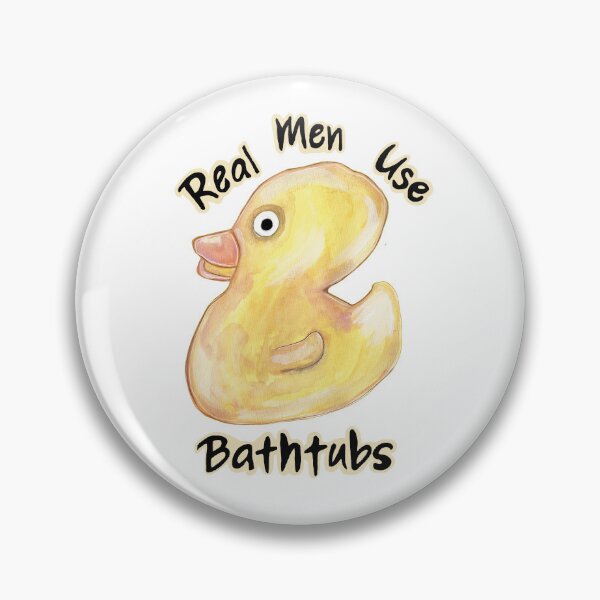 Item preview, Real men use bathtubs designed and sold by miarsmoller.