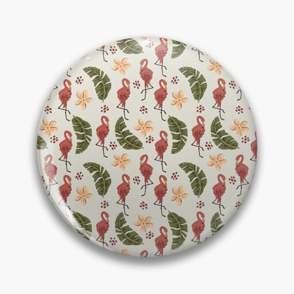 Item preview, Flamingo Tropical Pattern 4 designed and sold by SimpleWorksSK.