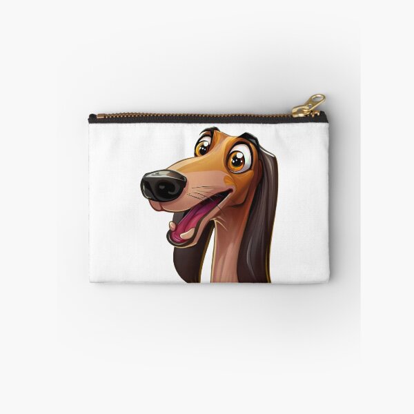 Item preview, Joyful Saluki - Happy Cartoon Dog Illustration designed and sold by NinosDelViento.